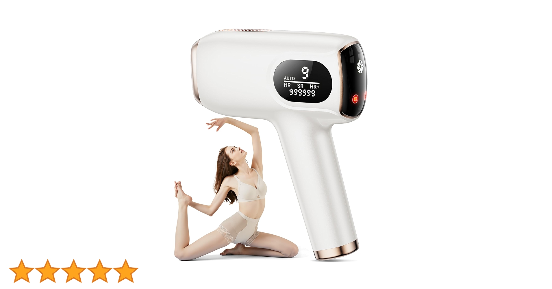 Amazon | 脱毛器【サロン級IPL光技術/刺激レス】VIO対応 髭 家庭